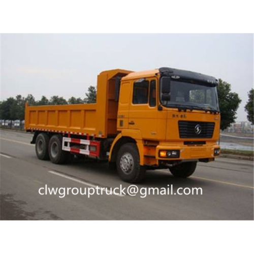 Bon prix shanqi 6 * 4 camion à benne