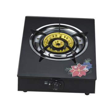 Butterfly Glass Gop Gas Fove 1 Burner