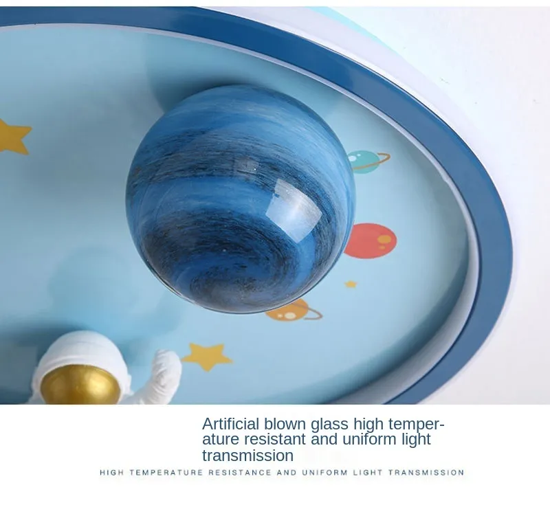 Children′s Room Bedroom LED Ceiling Light Dreamy Astronaut Planet Astronaut