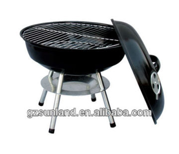 Apple charcoal bbq grill