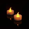 Candele LED senza fiamma alimentate a batteria bianca calda