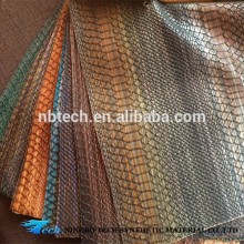 2015 tote bag leather crocodile pattern leather metallic bag leather