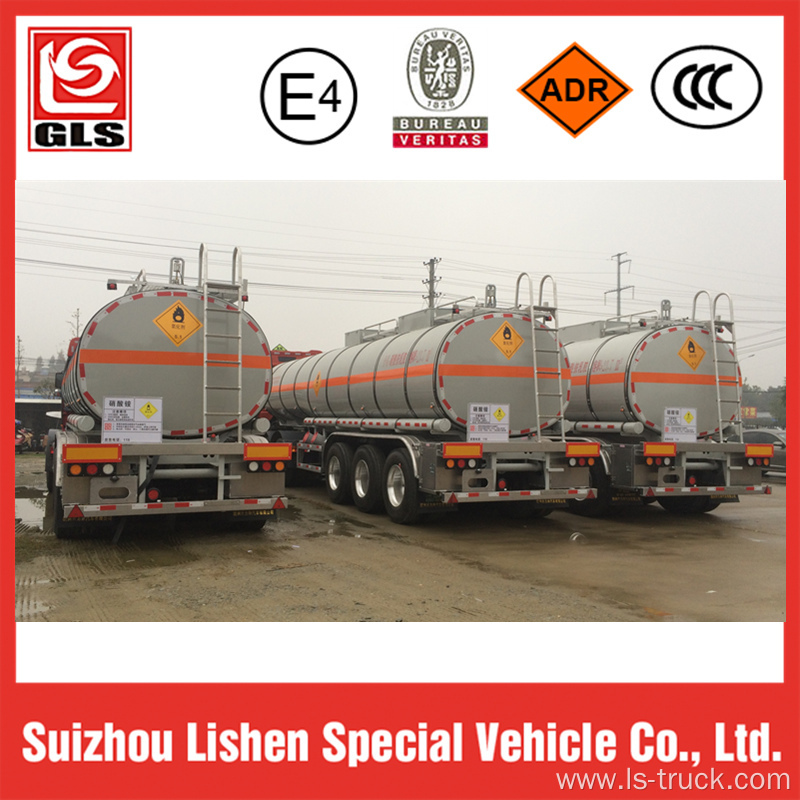 Liquid ammonium nitrate transport trailer