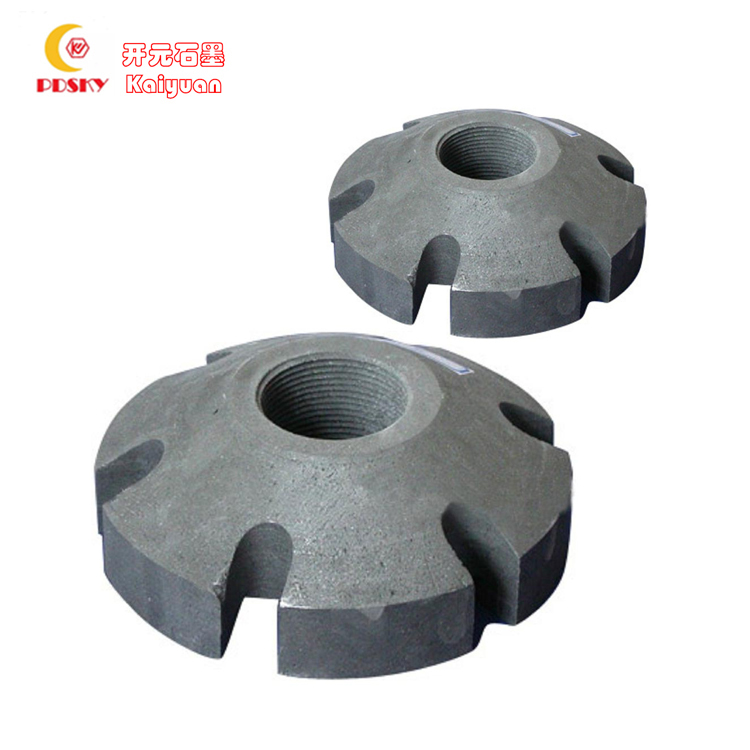 ប្ដូរតាមបំណង EDM Amorphous Spiral Wound Gasket Graphite