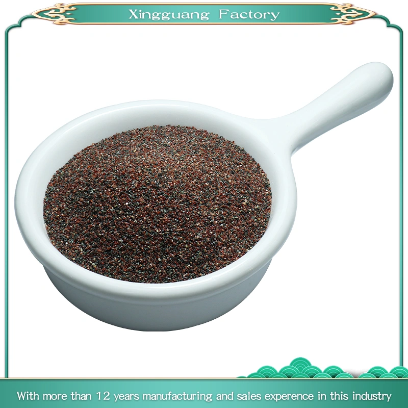 High Purity and Low Dust Garnet Sand for Abrasive Blasting