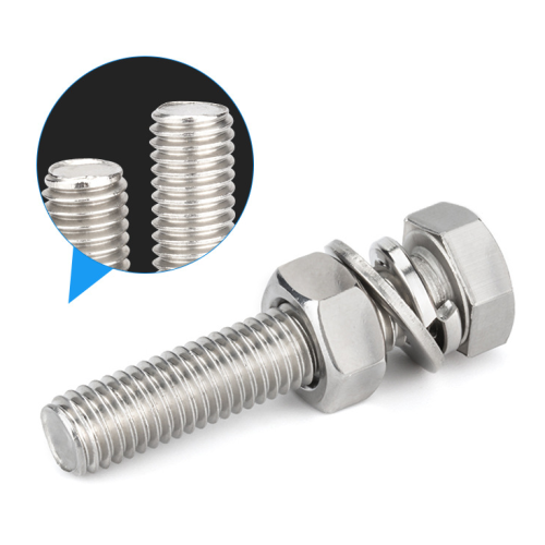 DIN931 Hot Dip Galvanized Hex Bolts Flange Bolts