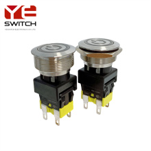 16A High Current Metal Push Button Switch