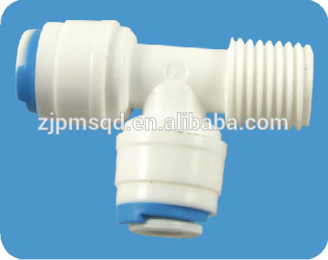 male run tee water quick adapter water quick fitting