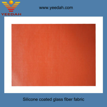 Fireproof silicone fabric