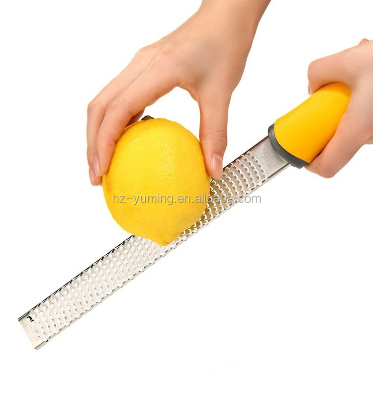 Yuming Hot Sale Kitchen Stainless Steel with Cheese Grater Citrus Graters Lemon zester