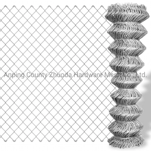 High Quality Diamond Wire Mesh Fence Price/Low Carbon Wire Diamond Mesh Fence/Cyclone Wire Fence Price Philippines Diamond Mesh