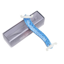 Adjustable Thickened Sponge Blue Violin Shoulder Rest for 3/4 4/4 Violin