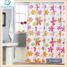 double swag shower curtain with valance