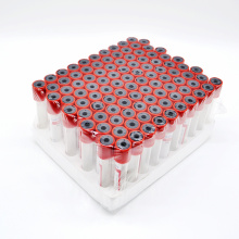Red non activator vacuum blood collection plain tube