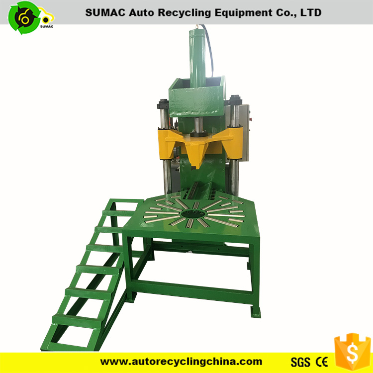 Hydraulic Waste Tire Cutter Equipment