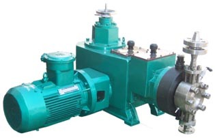 Hydraulic metering pump