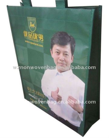 laminated non woven reusable grocery bag