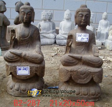 Estern Antique Stone Buddha Statue