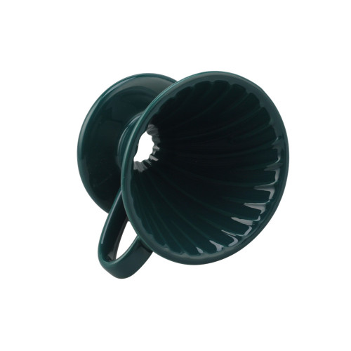 Dark Green Ceramic Coffee Dripper