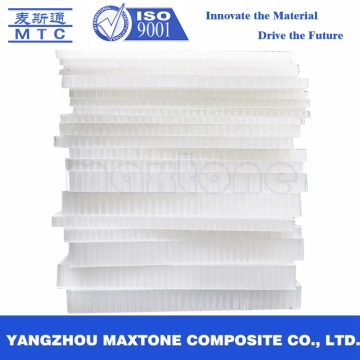 Kekuatan Tinggi Papan Honeycomb Polypropylene Non-Woven