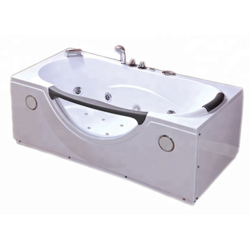 Bathroom Singapore Single Person Freestanding Glass Whirlpool Corner Bathtubs