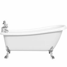 Fiberglass Claw Foot Tub with Legs