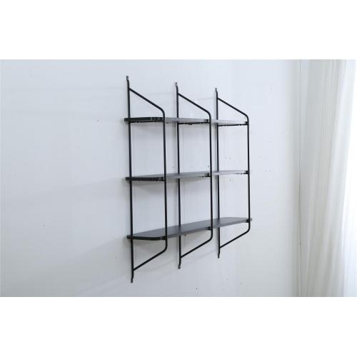 wall mounted shelves with metal