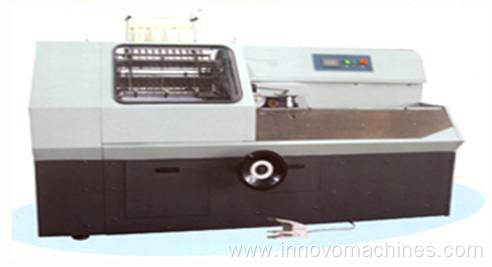 Semi-automatic book sewing machine