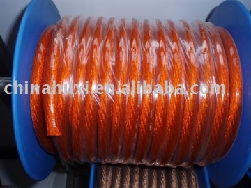 Transparent Power Cable / Audio Cable
