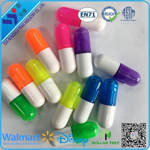 china wholesale market pill shape highlighters