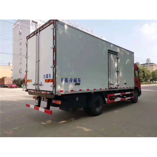 Dongfeng 230hp freezer truck dengan pengait daging