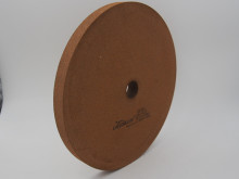 High speed BK polishing wheel on glass machine