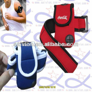 Neoprene waterproof cell phone armband