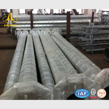 Galvanized Decorative Street Light Pole