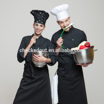 fashion designer chef uniform,polyester apron chef uniform,chef uniform aprons