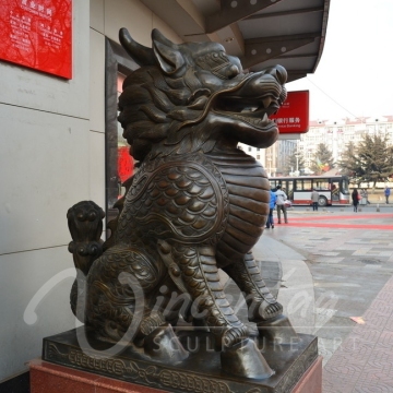 chinese bronze dragon sculptures bronze metal dragon statue