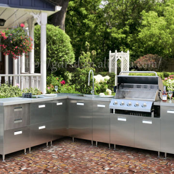 Modern stainless steel outdoor kitchen cabinet,outdoor kitchen bbq,outdoor kitchen designs