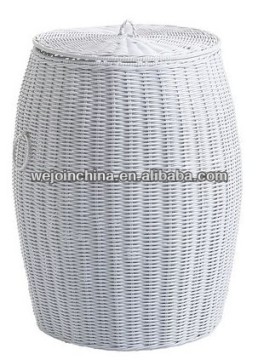 Decorative Laundry Hamper Laundry Basket PE Rattan