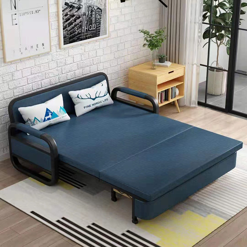 Foldable Multifunctional Space Saving Living Room Sofa Bed