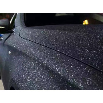 Metallic Diamond Metal Grey Car Wrap Vinyl