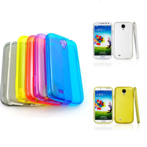 Colorful TPU Transparent Clear Soft Case for Samsung Galaxy S4 I9500