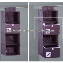 Hanging Closet Organizer with Underwear Drawers