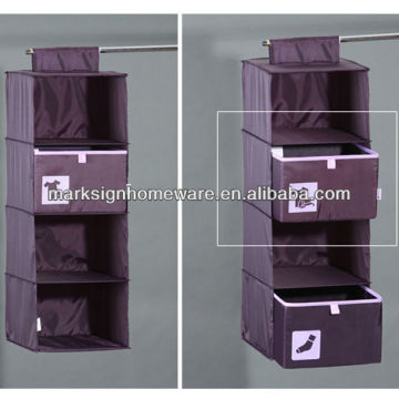 Hanging Closet Organizer with Underwear Drawers