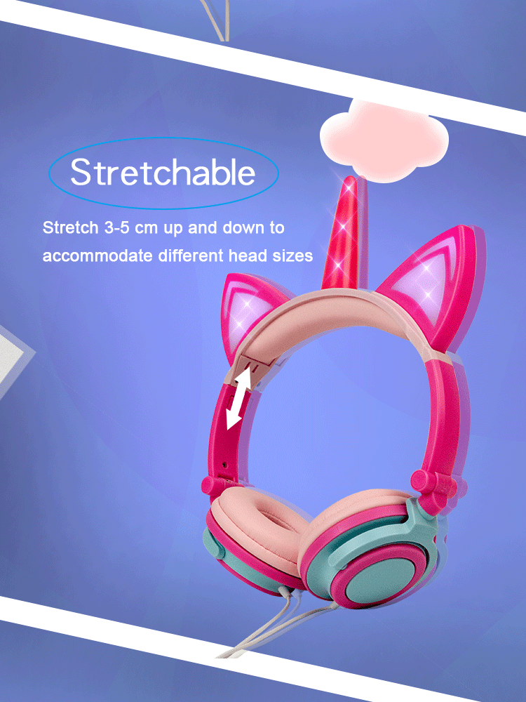 Wired Unicorn Headphones