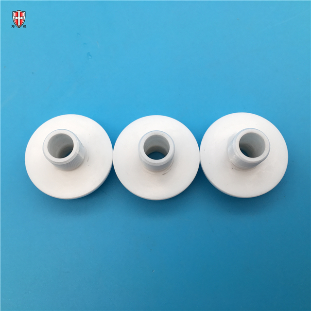 precision customized zirconia ceramic threaded components