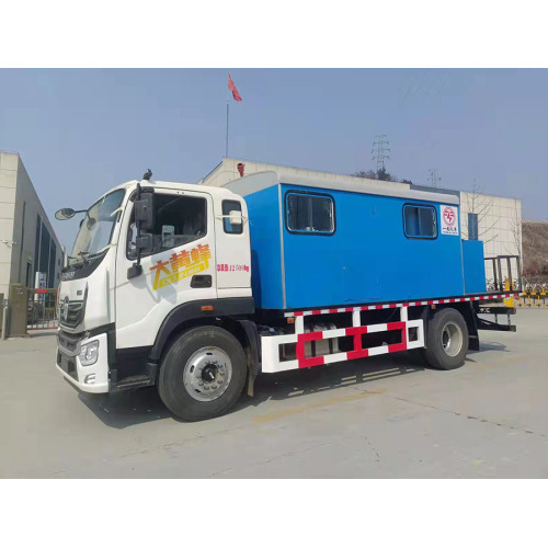 เครื่องกำเนิดไอน้ำเคลื่อนที่มือถือ EV Diesel Truck Boiler Truck ที่ใช้ในบ่อน้ำมัน