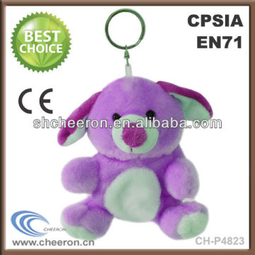 Cute plush toy keychain Plush dog keyring