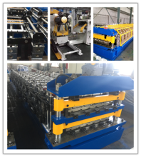 Corrugated Double Layer Metal Roof Tile Making Machine