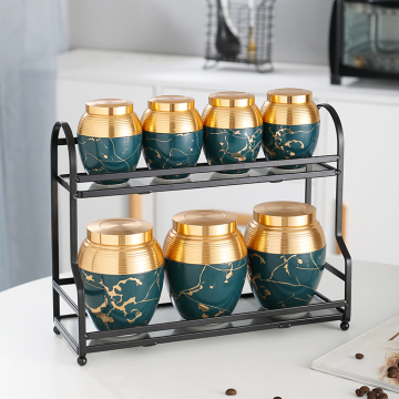 Fancy Kitchen Decor: Ceramic Cruet Sets & Coffee Canisters