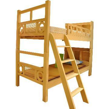 Solid Bamboo Bunk bed